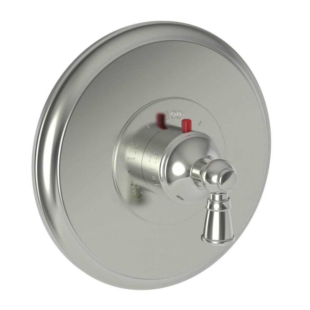 3/4'' Round Thermostatic Trim Plate with Handle