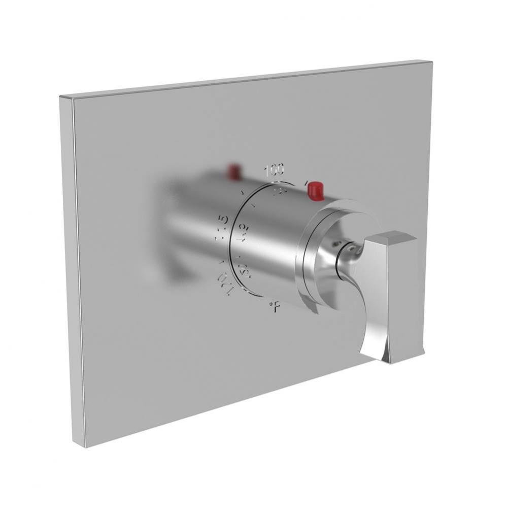 Joffrey 3/4'' Square Thermostatic Trim Plate with Handle