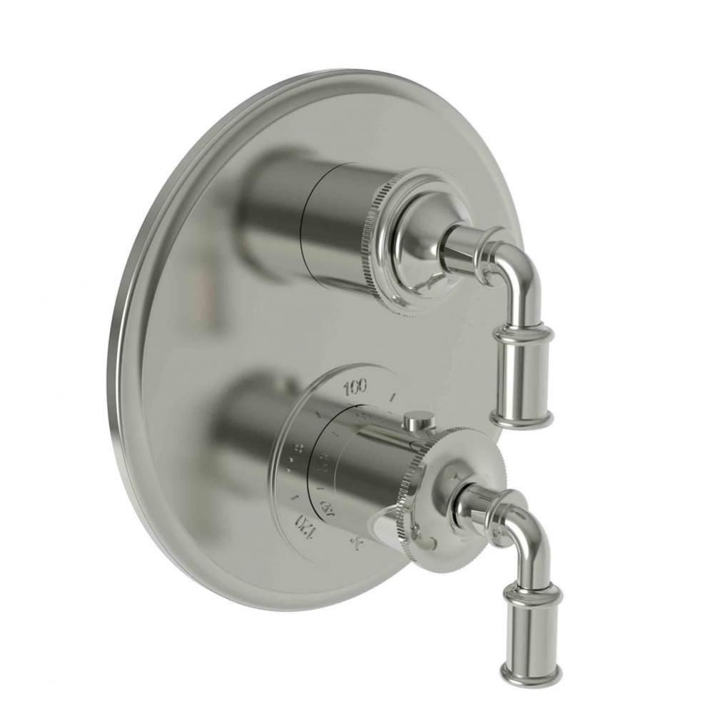 1/2'' Round Thermostatic Trim Plate with Handles