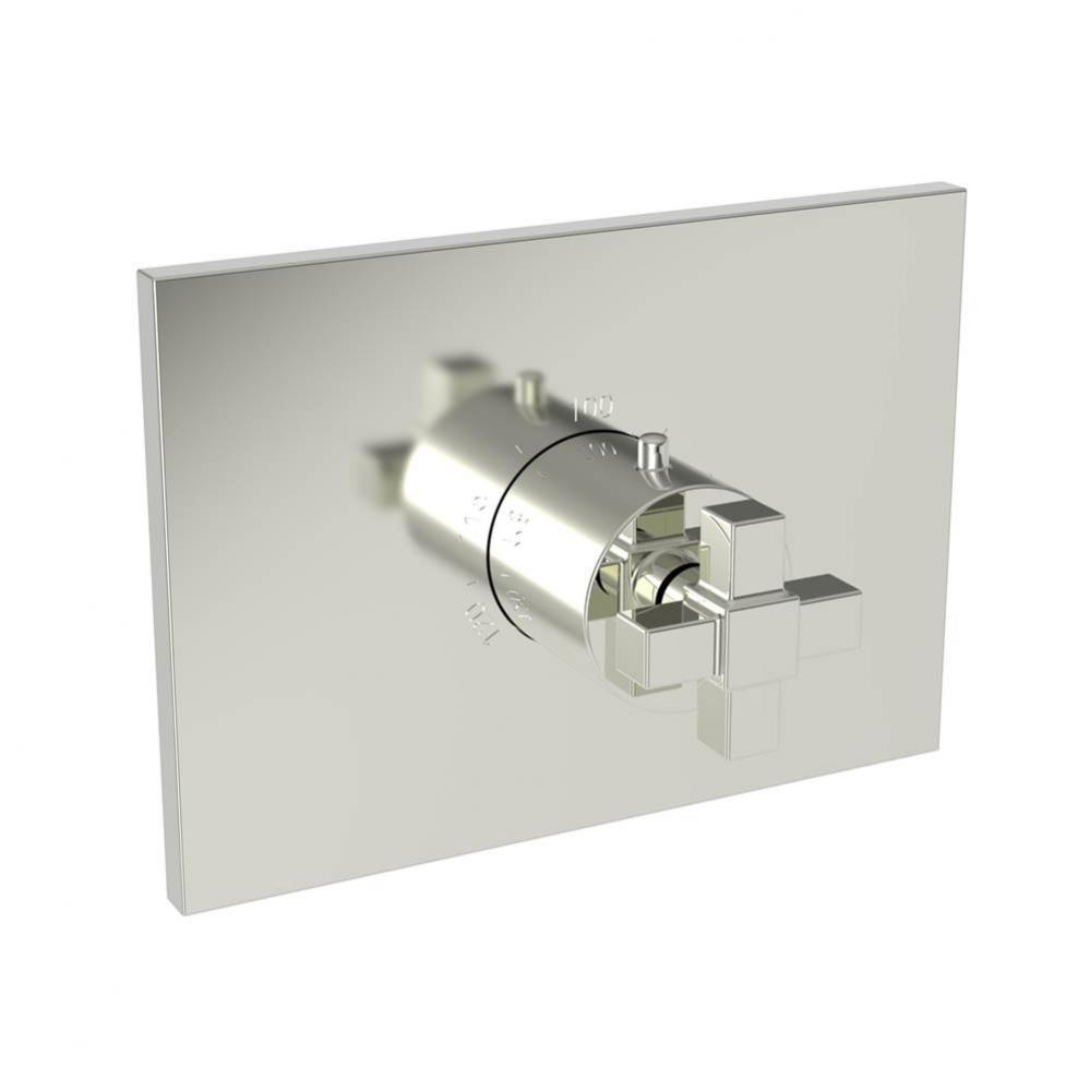 3/4'' Square Thermostatic Trim Plate with Handle