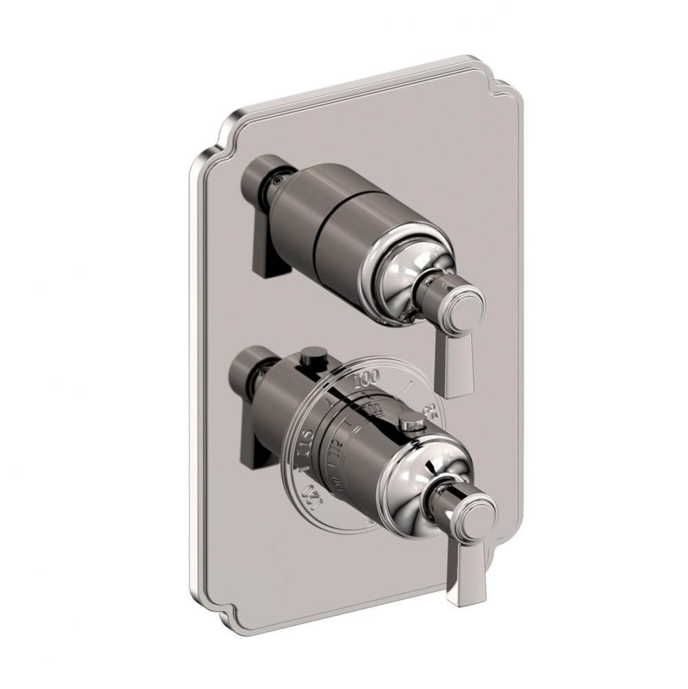 1/2'' Square Thermostatic Trim Plate with Handle