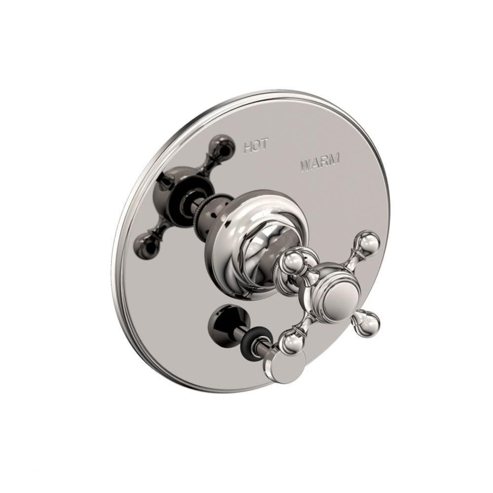 Balanced Pressure Tub & Shower Diverter Plate with Handle