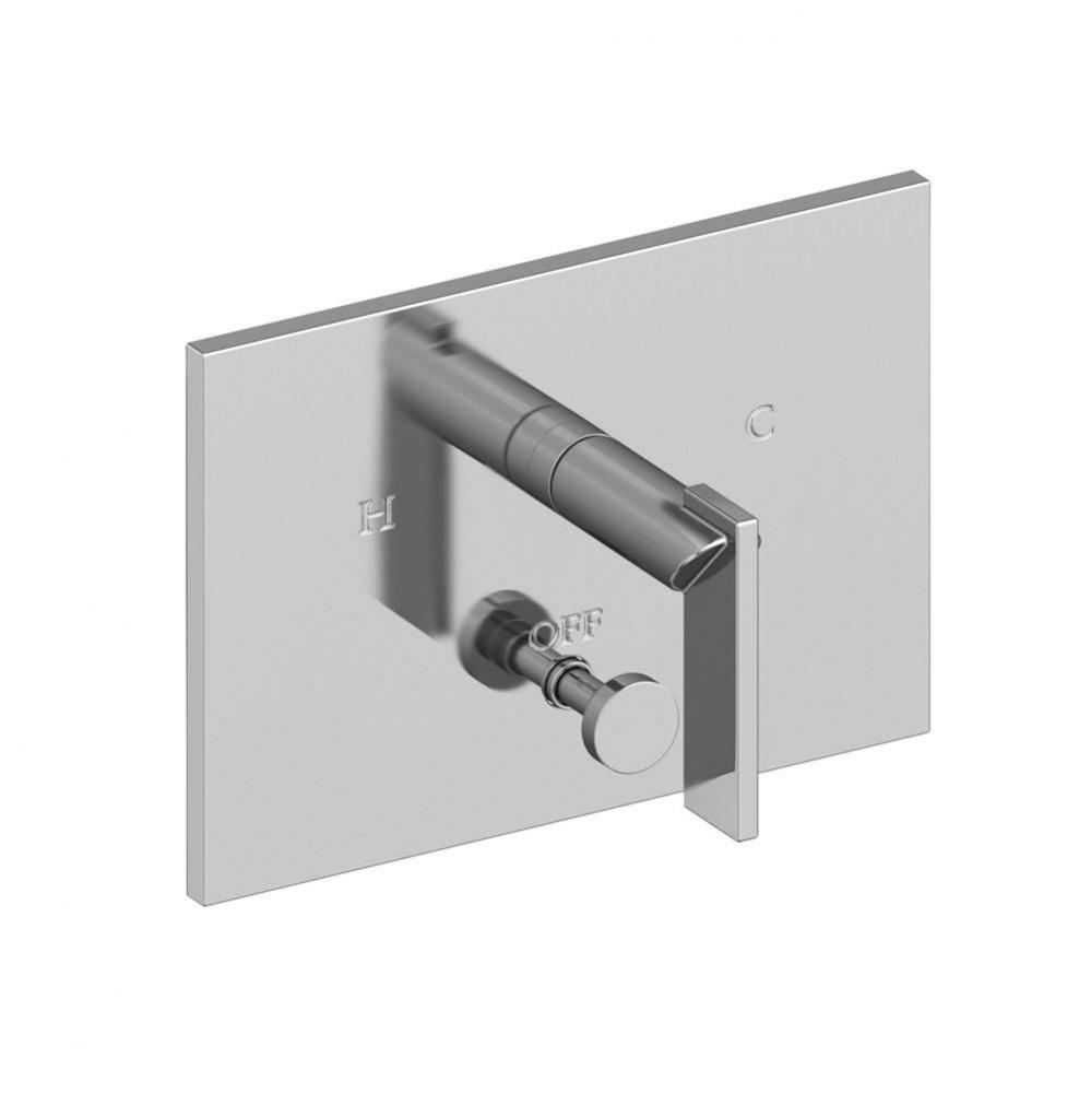 Metro Balanced Pressure Tub & Shower Diverter Plate with Handle