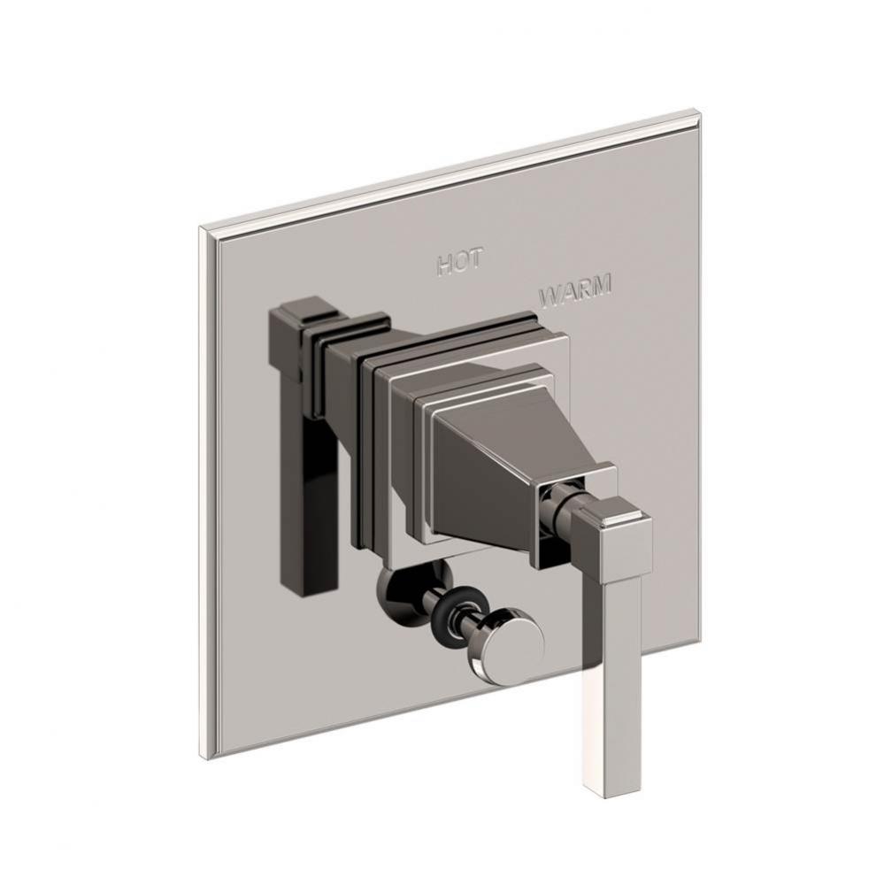 Balanced Pressure Tub & Shower Diverter Plate with Handle