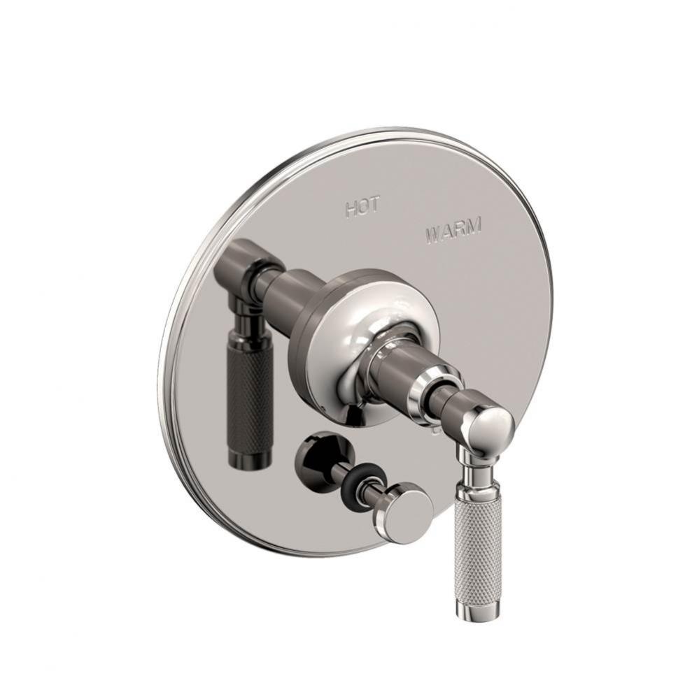 Balanced Pressure Tub & Shower Diverter Plate with Handle