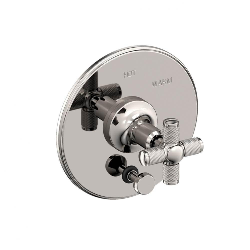 Balanced Pressure Tub & Shower Diverter Plate with Handle