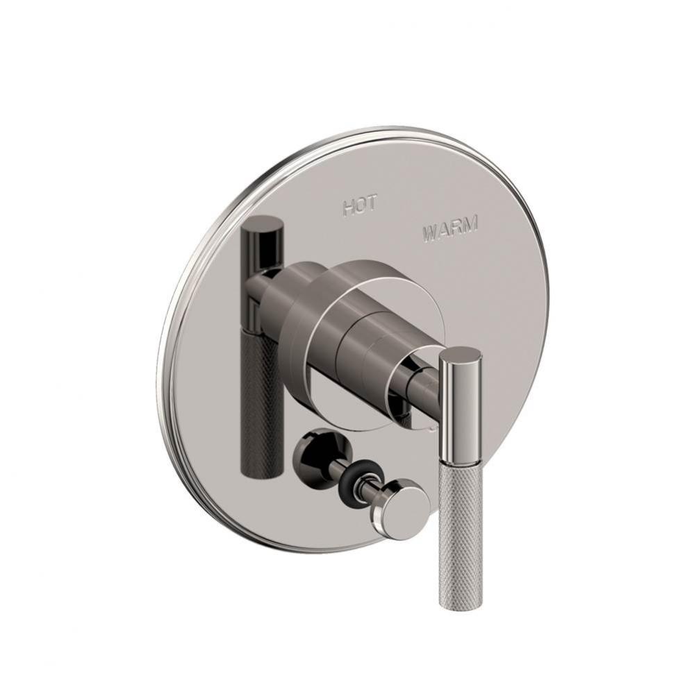 Balanced Pressure Tub & Shower Diverter Plate with Handle