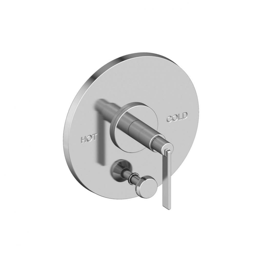 Tolmin Balanced Pressure Tub & Shower Diverter Plate with Handle