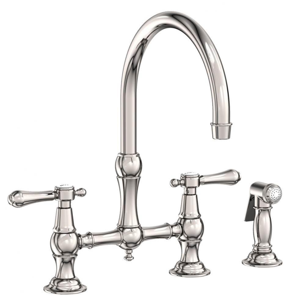 Kitchen Bridge Faucet with Side Spray