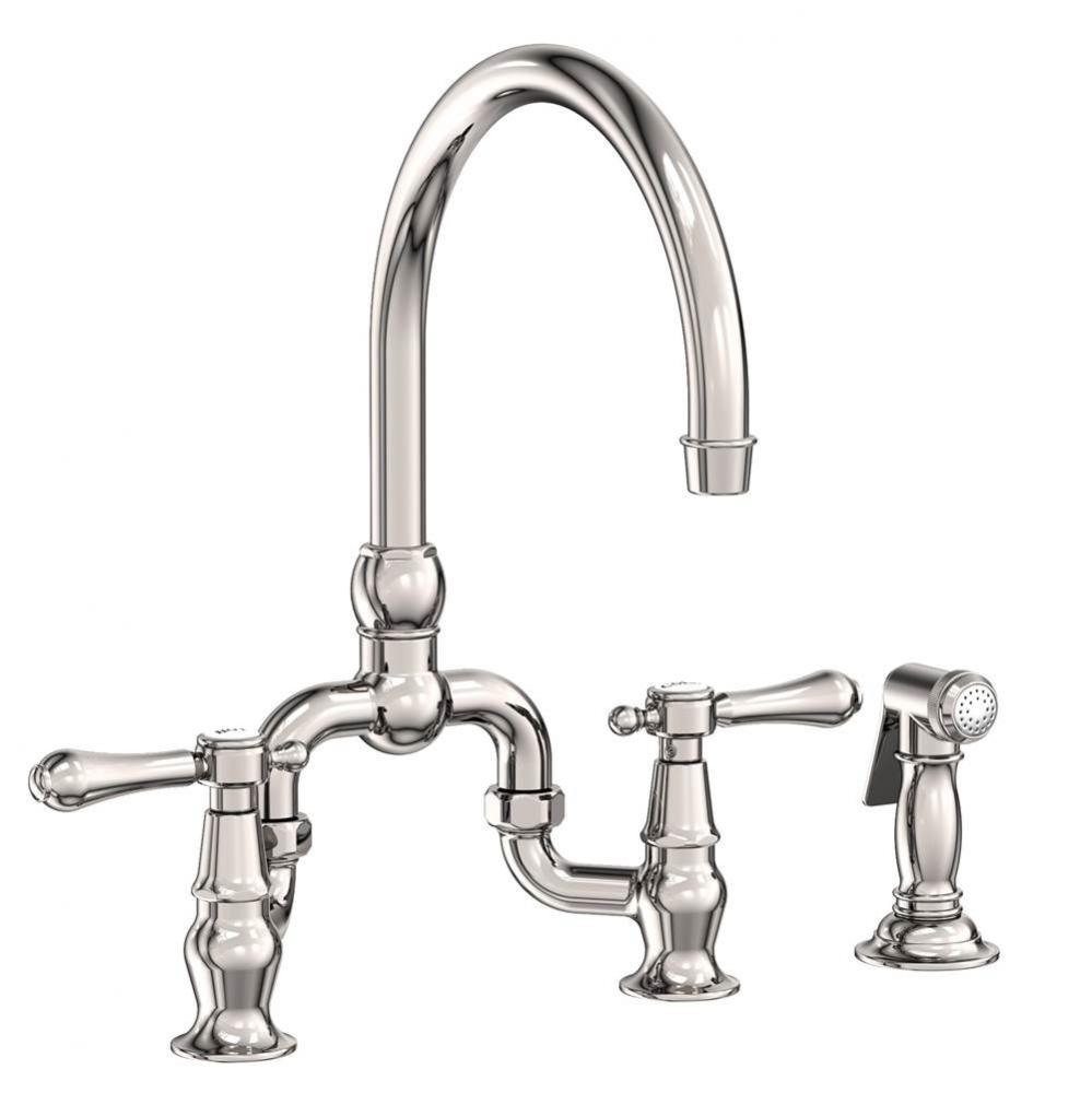 Kitchen Bridge Faucet with Side Spray