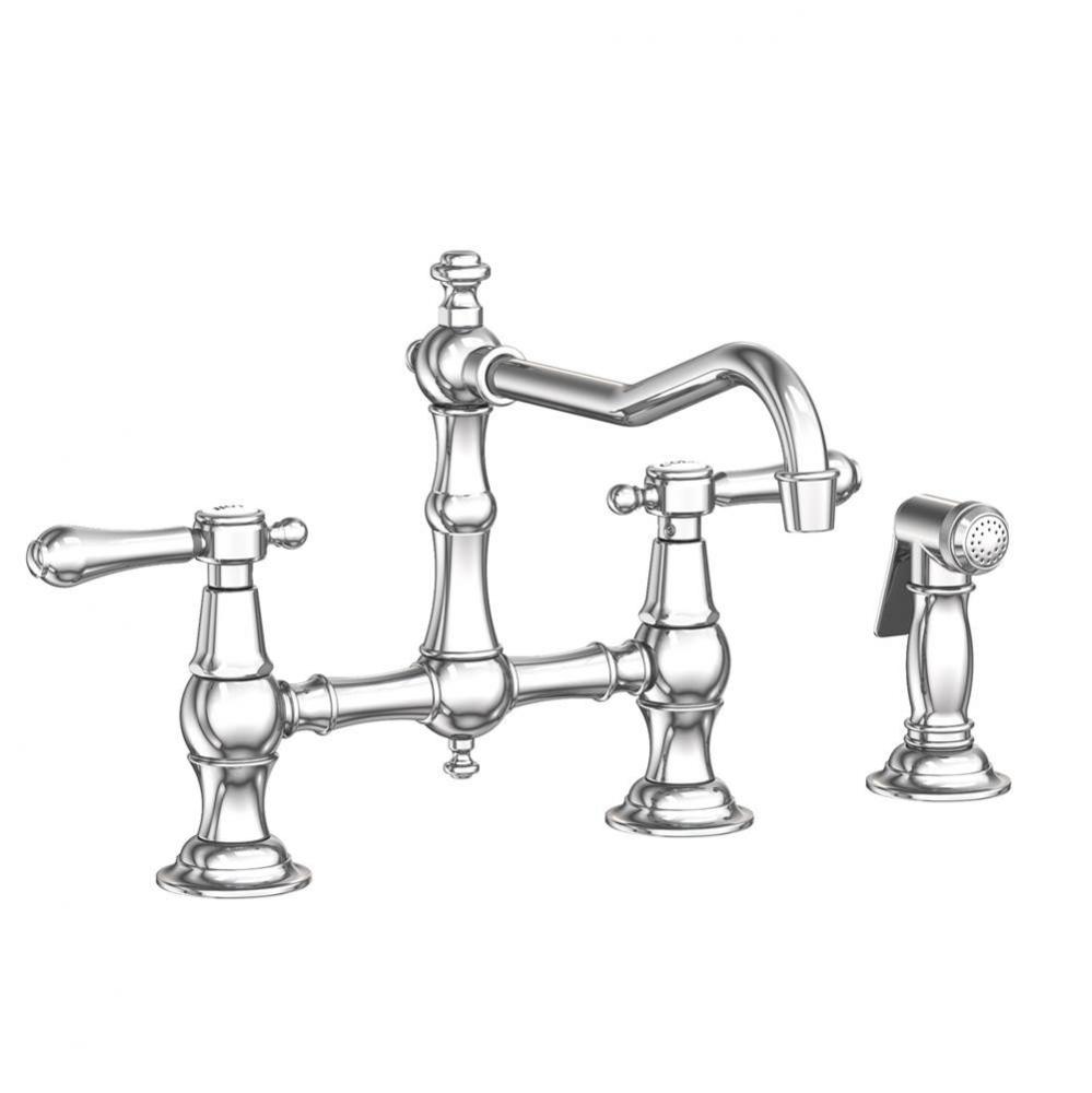 Kitchen Bridge Faucet with Side Spray