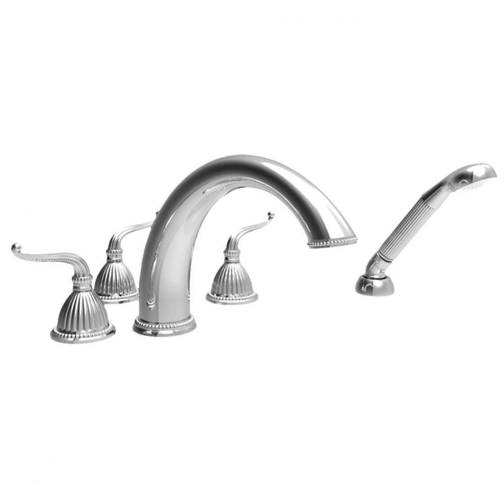 Roman Tub Faucet with Hand Shower