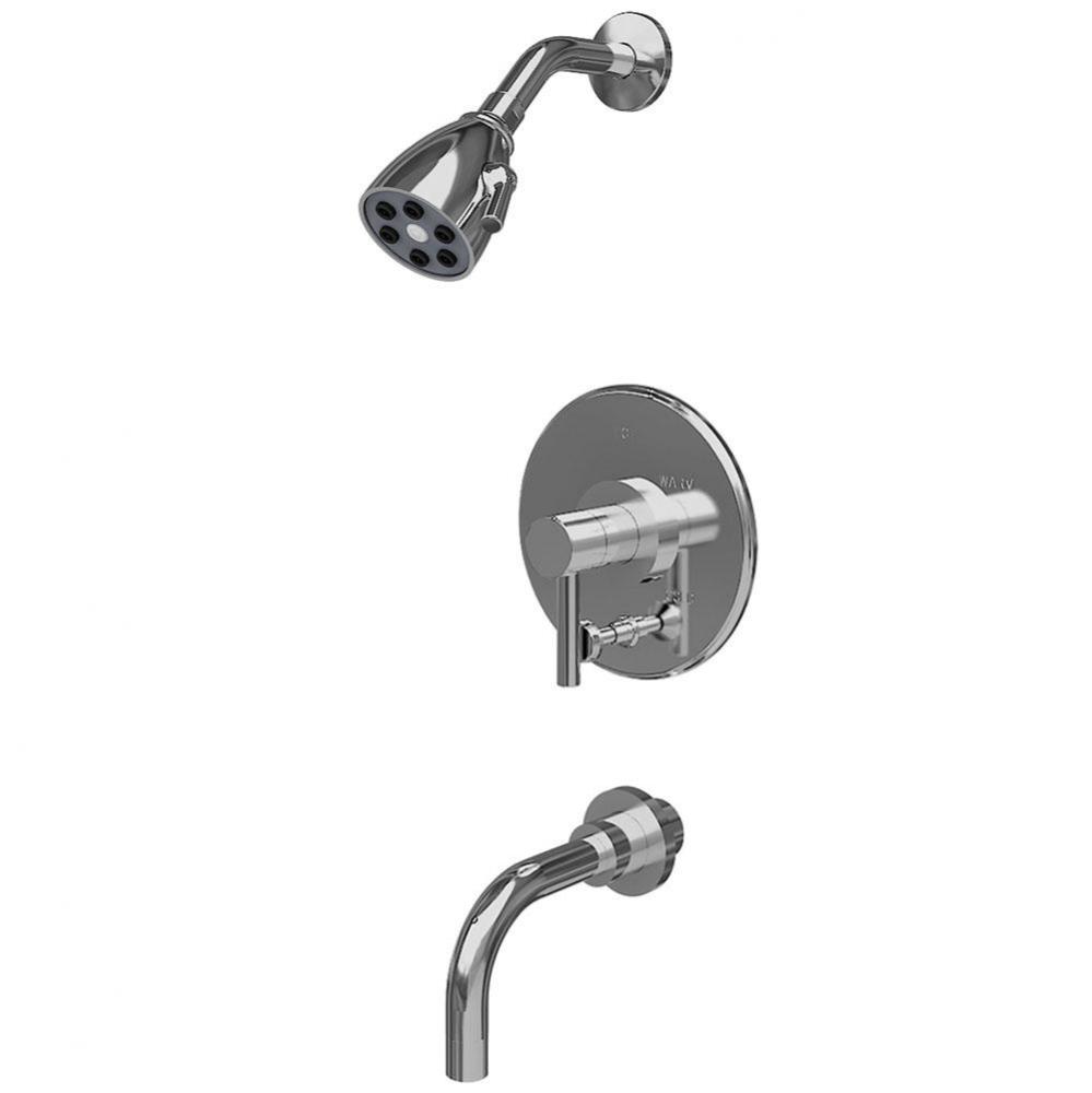 Balanced Pressure Tub And Shower Trim Set