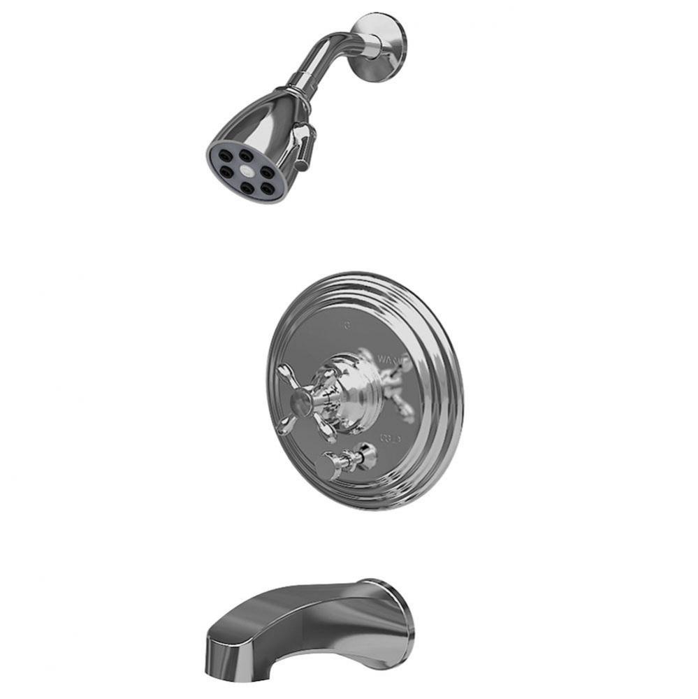 Balanced Pressure Tub And Shower Trim Set