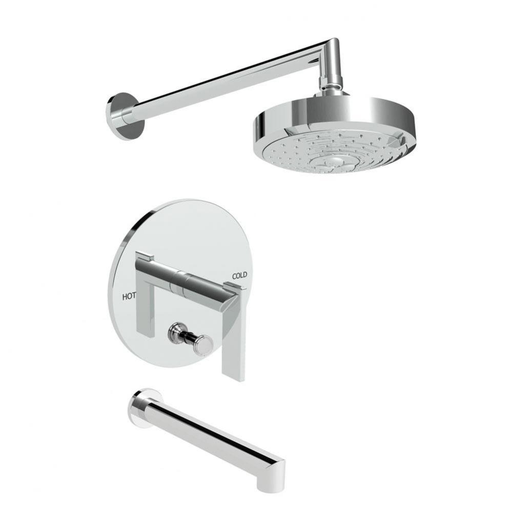 Balanced Pressure Tub And Shower Trim Set