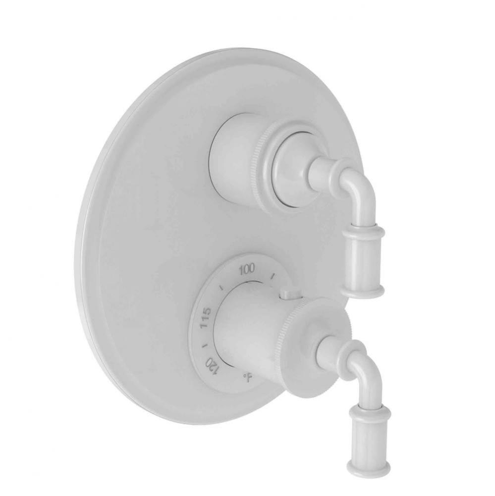 Taft 1/2'' Round Thermostatic Trim Plate with Handles