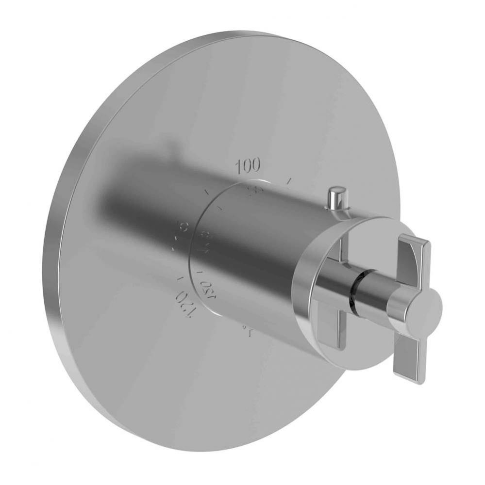 Tolmin 3/4'' Round Thermostatic Trim Plate with Handle