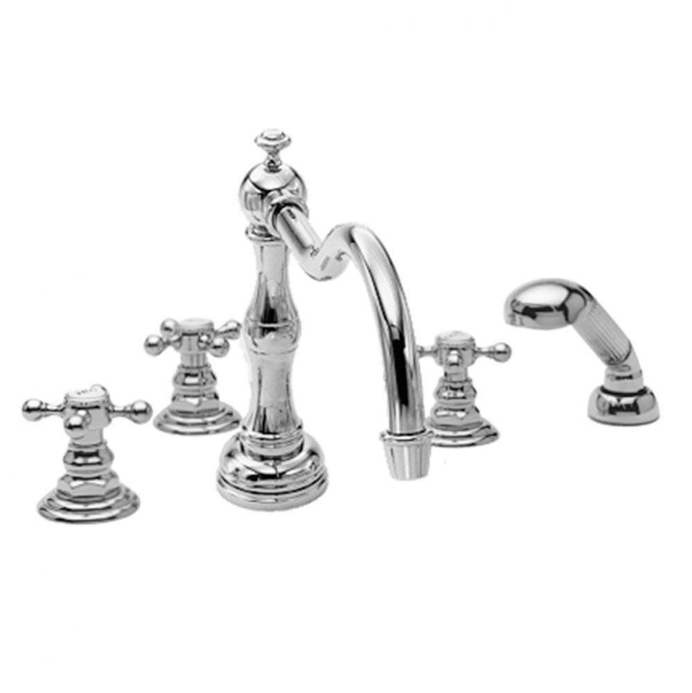 Roman Tub Faucet with Hand Shower