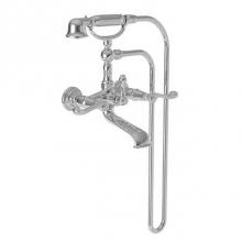 Newport Brass 1020-4283/65 - Exposed Tub And Hand Shower Set - Wall Mount