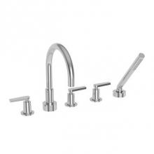 Newport Brass 3-2977/14 - Roman Tub Faucet With Hand Shower