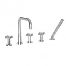 Newport Brass 3-3287/54 - Griffey Roman Tub Faucet with Hand Shower