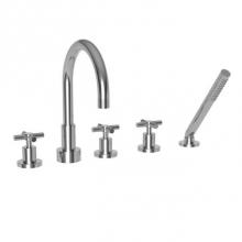 Newport Brass 3-3307/54 - Muncy Roman Tub Faucet with Hand Shower