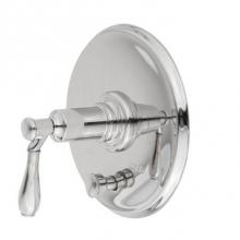 Newport Brass 5-2552BP/65 - Balanced Pressure Tub & Shower Diverter Plate with Handle