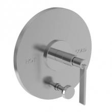 Newport Brass 5-3322BP/54 - Tolmin Balanced Pressure Tub & Shower Diverter Plate with Handle