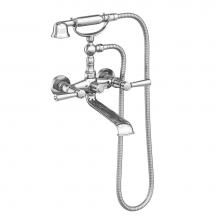 Newport Brass 1200-4283/26 - Metropole Exposed Tub & Hand Shower Set - Wall Mount