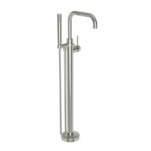 Newport Brass 1400-4261/15P - Exposed Tub and Hand Shower Set - Free Standing