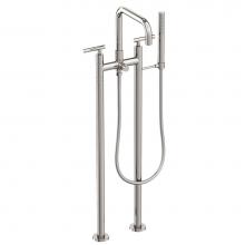 Newport Brass 1400-4263/15P - Exposed Tub & Hand Shower Set w/Risers