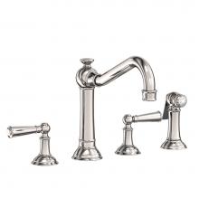 Newport Brass 2470-5433/15P - Kitchen Faucet with Side Spray