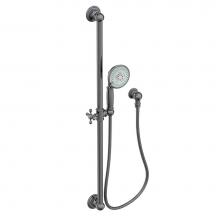 Newport Brass 280E/30 - Slide Bar with Multifunction Hand Shower Set