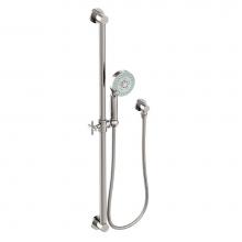 Newport Brass 280F/15P - Slide Bar with Multifunction Hand Shower Set