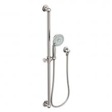 Newport Brass 280L/15P - Slide Bar with Single Function Hand Shower Set