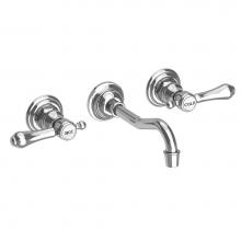 Newport Brass 3-1031/26 - Chesterfield  Wall Mount Lavatory Faucet