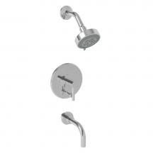 Newport Brass 3-1502BP/26 - East Linear Balanced Pressure Tub & Shower Trim Set