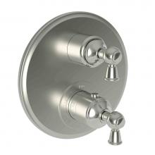 Newport Brass 3-2413TR/15P - 1/2'' Round Thermostatic Trim Plate with Handle