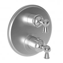 Newport Brass 3-2413TR/26 - Aylesbury 1/2'' Round Thermostatic Trim Plate with Handle