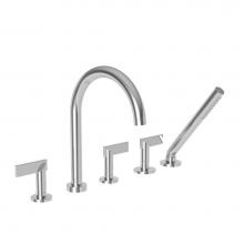 Newport Brass 3-2487/26 - Priya Roman Tub Faucet with Hand Shower