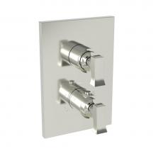 Newport Brass 3-2573TS/15P - 1/2'' Square Thermostatic Trim Plate with Handle