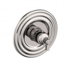 Newport Brass 3-914TR/15P - 3/4'' Round Thermostatic Trim Plate with Handle