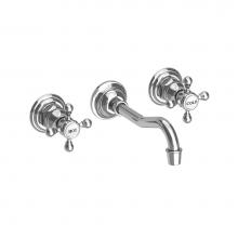 Newport Brass 3-9301/26 - Chesterfield  Wall Mount Lavatory Faucet