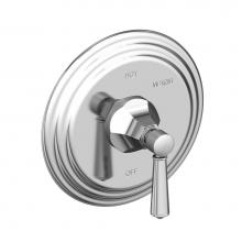 Newport Brass 4-1204BP/26 - Metropole Balanced Pressure Shower Trim Plate with Handle. Less showerhead, arm and flange.