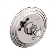 Newport Brass 4-1224BP/15P - Balanced Pressure Shower Trim Plate with Handle. Less showerhead, arm and flange.