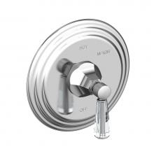 Newport Brass 4-1234BP/26 - Metropole Balanced Pressure Shower Trim Plate with Handle. Less showerhead, arm and flange.