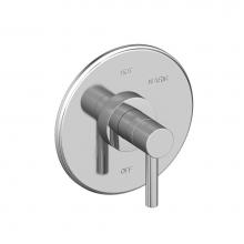 Newport Brass 4-1504BP/26 - East Linear Balanced Pressure Shower Trim Plate with Handle. Less showerhead, arm and flange.