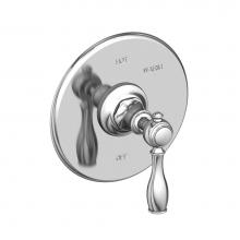 Newport Brass 4-1774BP/26 - Victoria Balanced Pressure Shower Trim Plate with Handle. Less showerhead, arm and flange.