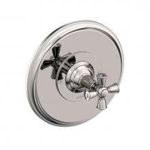 Newport Brass 4-2404BP/15P - Balanced Pressure Shower Trim Plate with Handle. Less showerhead, arm and flange.