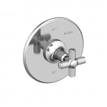 Newport Brass 4-3264BP/26 - Clemens Balanced Pressure Shower Trim Plate with Handle. Less showerhead, arm and flange.